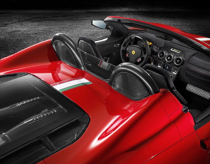 Illustration for article titled Ferrari Scuderia Spider 16M Unveiled Live At Mugello With Stickers, 16 GB Ferrari iPod Touch